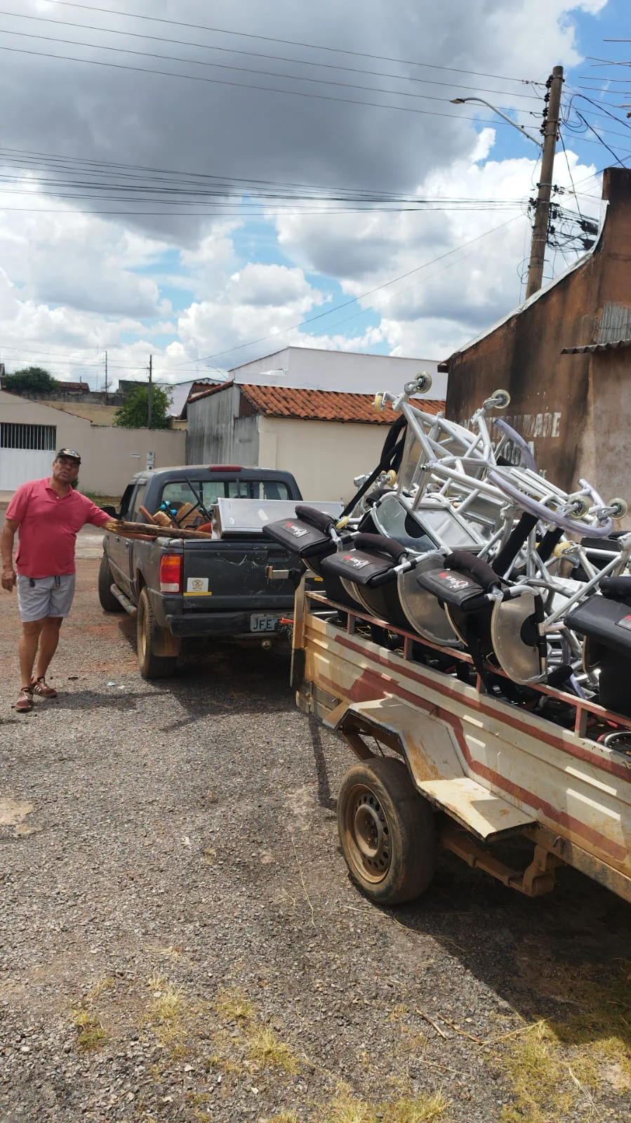 Entrega de Cadeiras Esportivas