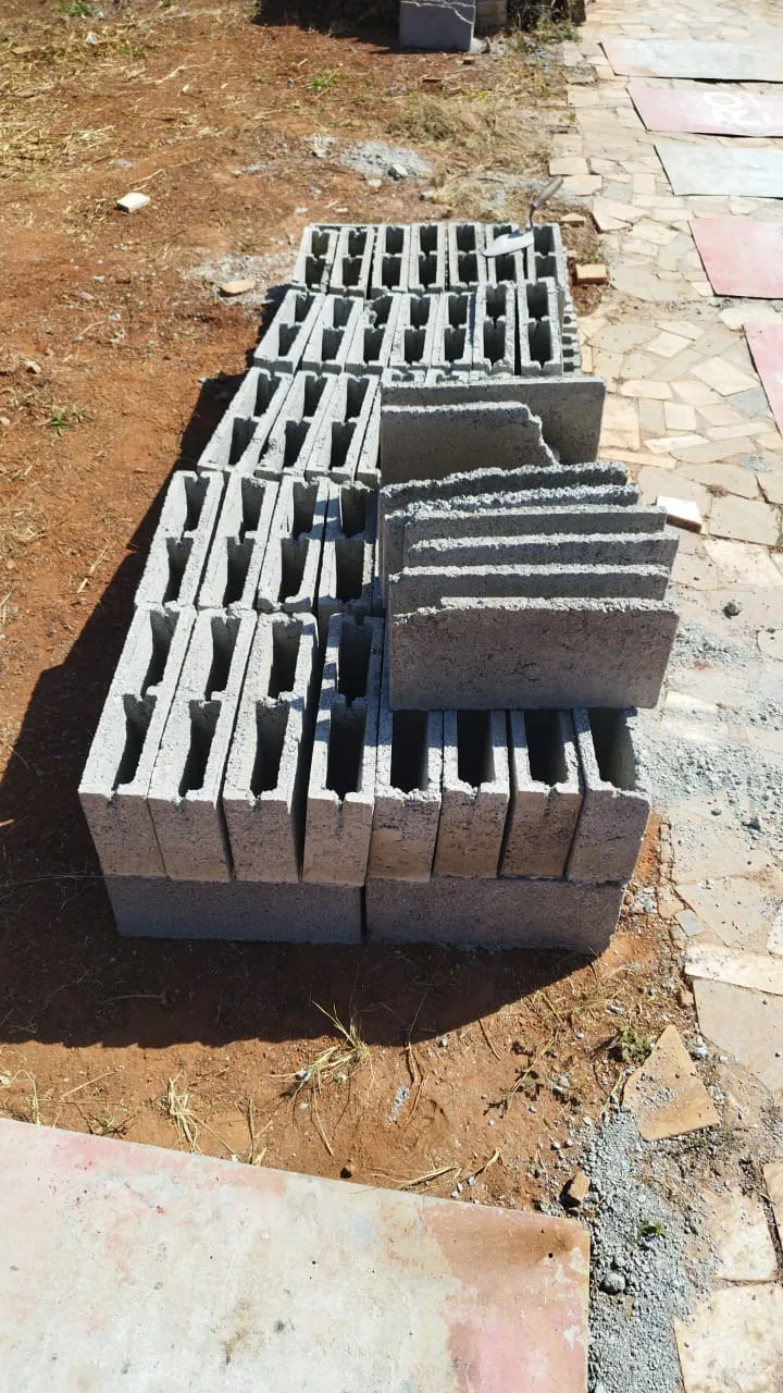 Blocos de Concreto Produzidos